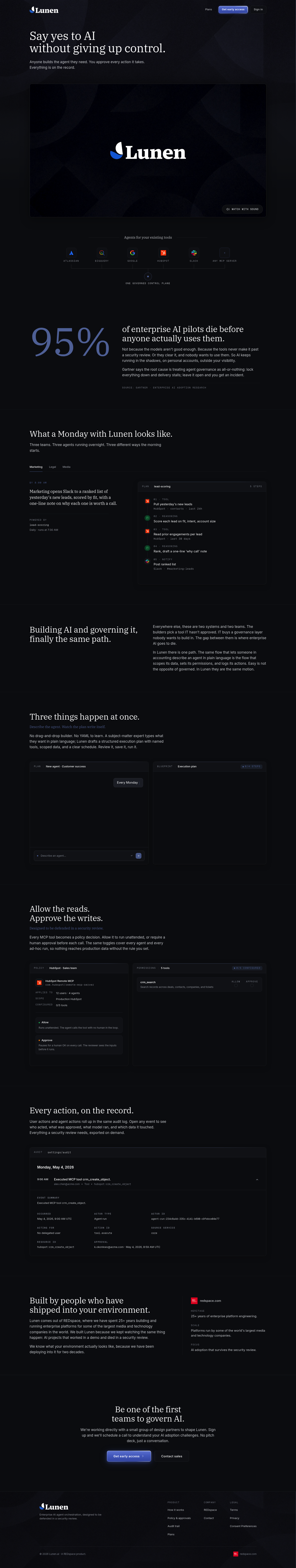 Lunen.ai screenshot