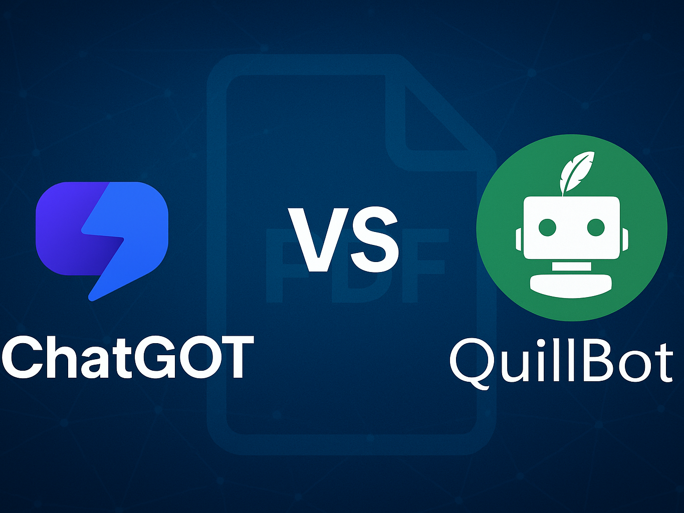 Best AI PDF Summarizers of 2025: ChatGOT vs QuillBot