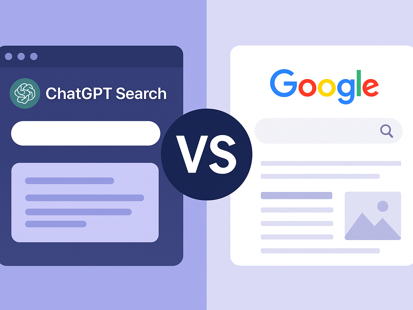 2025年ChatGPT搜索 vs.谷歌搜索：哪家能给您更好的答案？